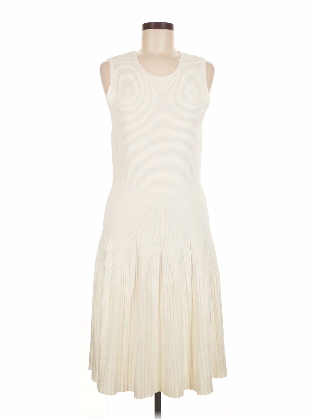 Karen Millen Cream Knit Midi Dress